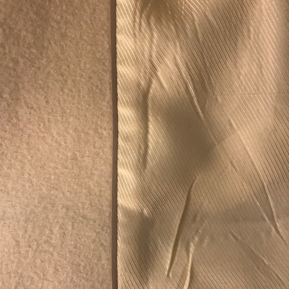 Banana Republic Cream Ivory Wool Double Breasted Women's Coat Size L - Picture 10 of 16